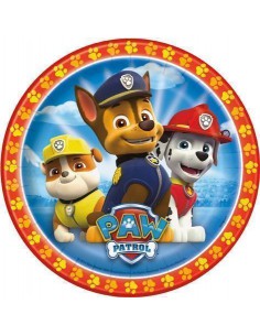 Papel de azúcar Patrulla Canina 