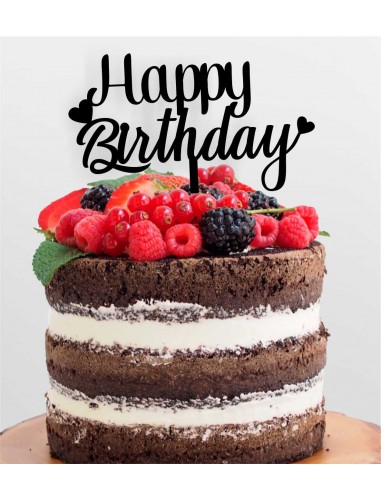 Topper tarta Happy Birthday