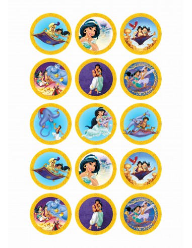 Papel de azúcar Aladdin