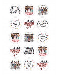 Papel de azúcar Stranger Things