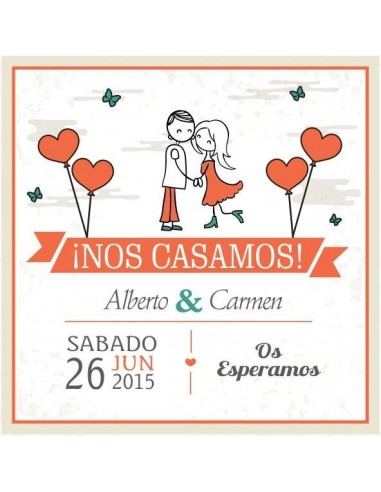 Papel de Azúcar Galletas de Boda