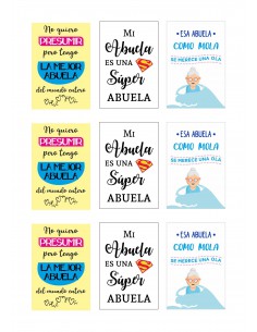 Papel de azúcar Abuelas