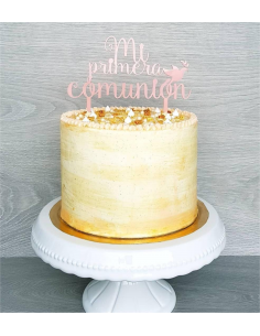 Topper para tarta mi primera comunión