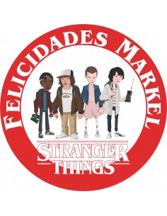 Papel de azúcar Stranger Things