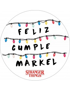 Papel de azúcar Stranger Things
