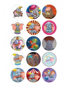 Papel de azúcar galletas Dumbo
