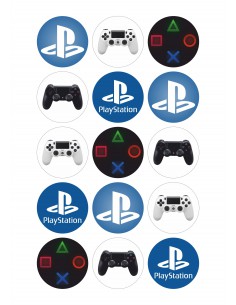 Papel de azúcar PS4 Play Station