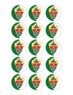 Papel de azúcar Elche CF para galletas