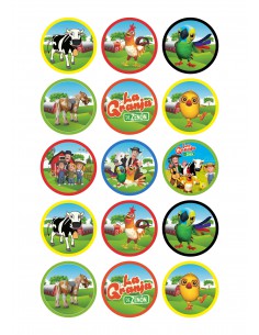 Papel de azúcar para galletas La Granja de Zenon