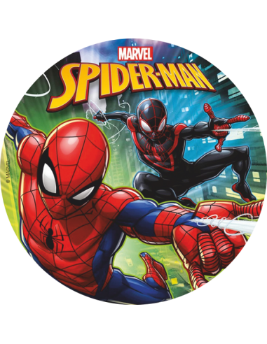 Papel de azúcar spiderman