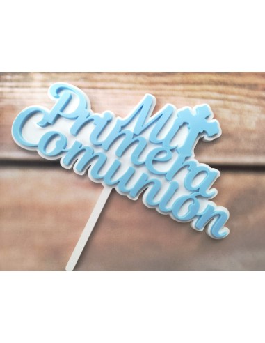Topper para tarta comunion