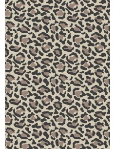 Papel de azúcar piel de leopardo