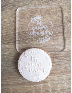 Sello para galletas Comunión