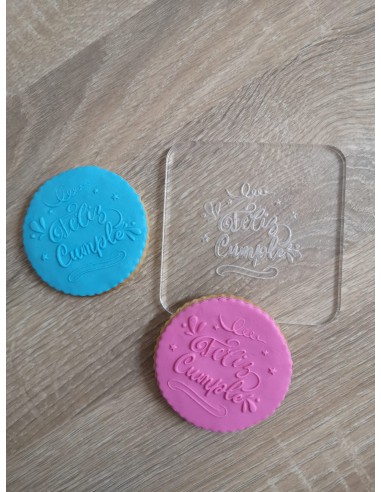 Sello para galletas Feliz Cumple
