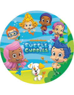 Papel de azúcar Bubble Guppies