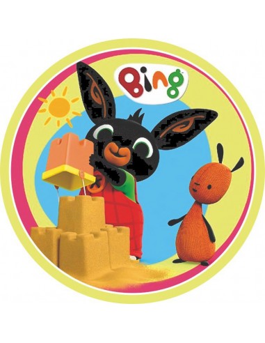 Papel de azúcar para tarta Bing 