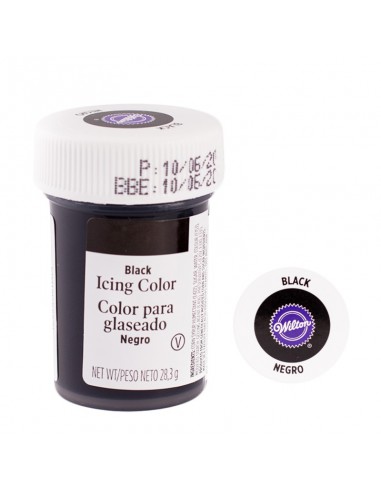 Colorante gel negro