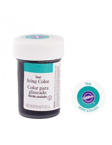 Colorante gel turquesa