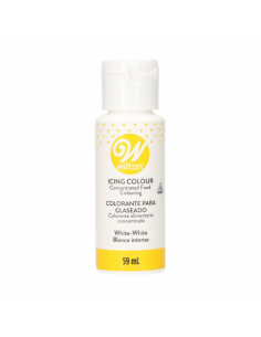 Colorante gel blanco intenso