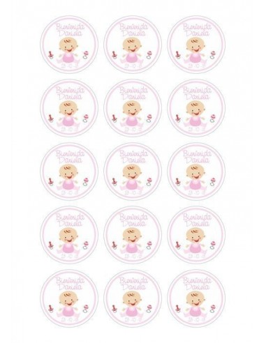 Papel de azúcar bautizo para galletas