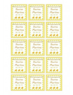 Papel de azúcar bautizo para galletas 2