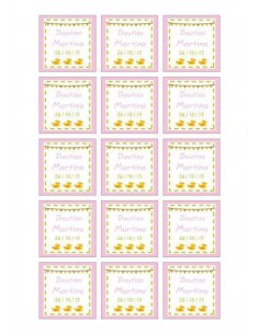 Papel de azúcar bautizo para galletas 2