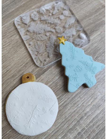 Sello para galletas Textura Bosque de Pino