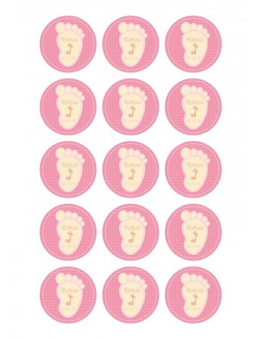 Papel de azúcar bautizo para galletas