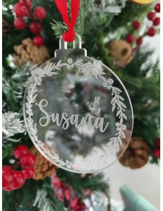 Bola Navidad personalizada
