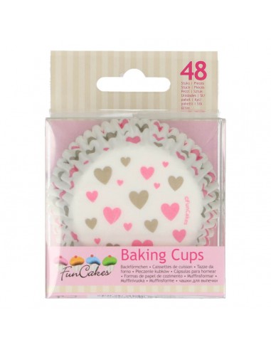 Cápsulas Corazones FunCakes Cápsulas Corazones FunCakes