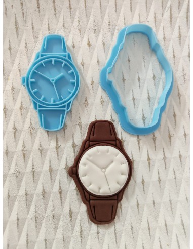 Cortador + marcador Reloj para galletas
