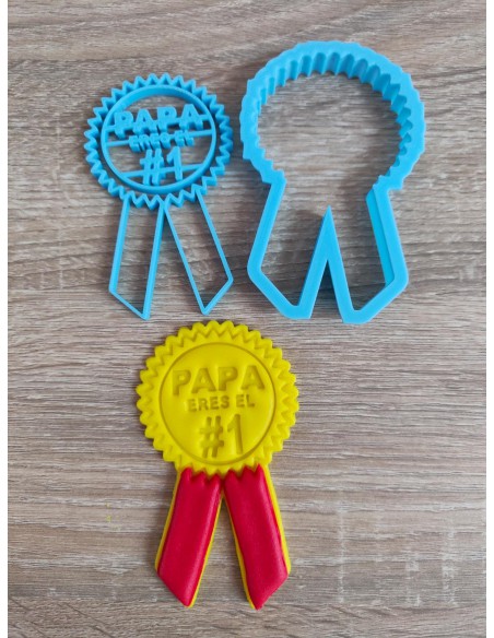 Cortador + marcador Condecoración para galletas