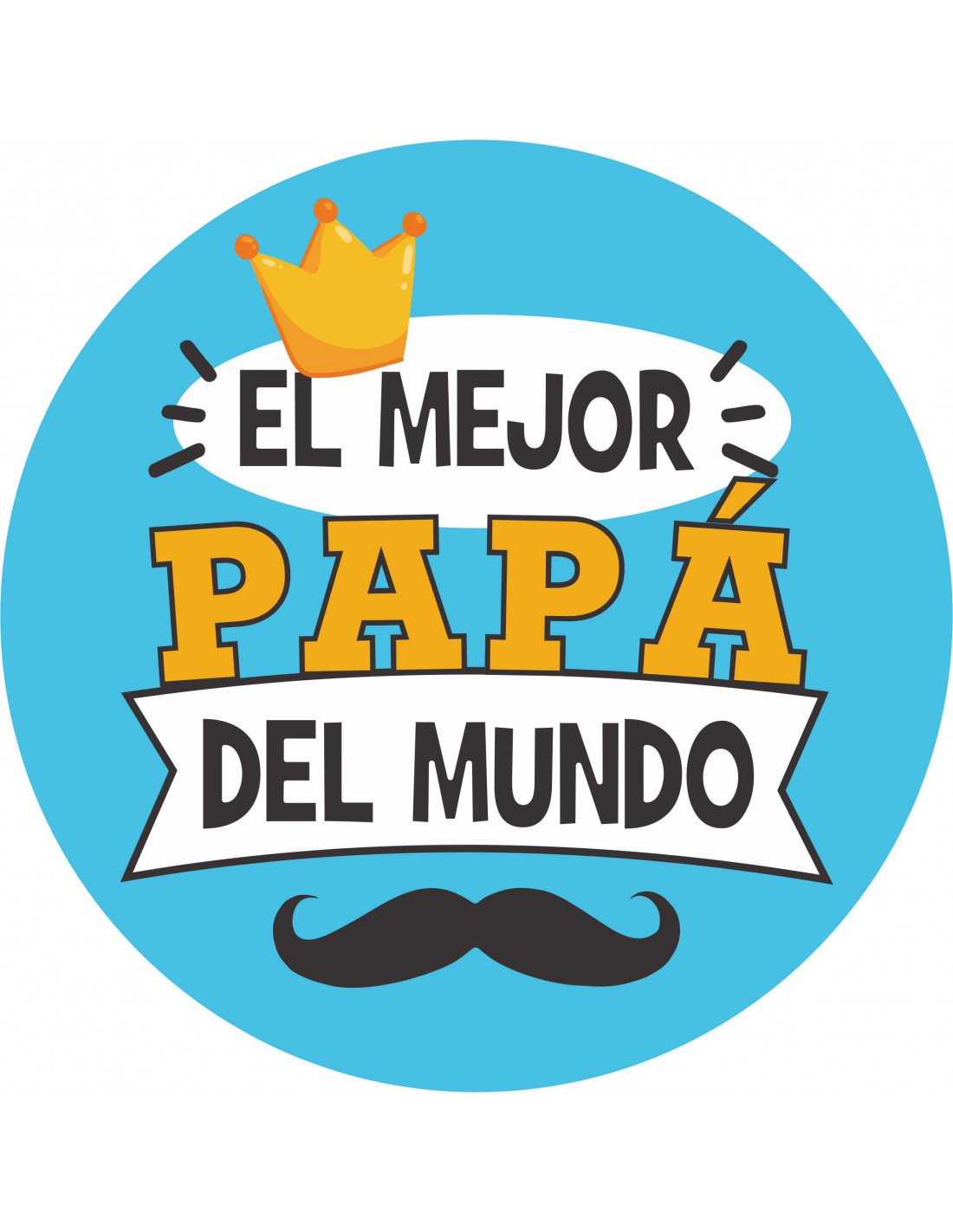 Comprar papel de azúcar para tarta Eres el Mejor Padre del Mundo