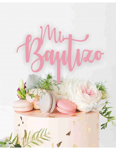 Topper tarta Mi Bautizo