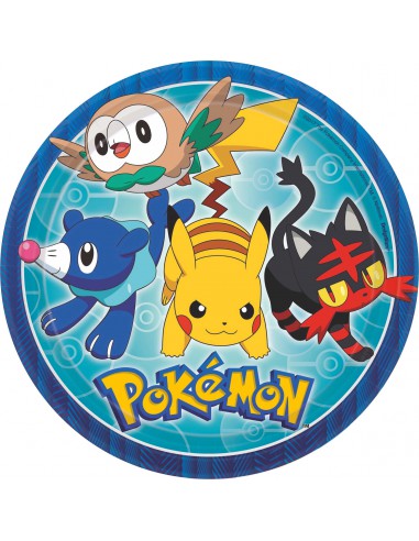 Papel de azúcar tarta Pokemon