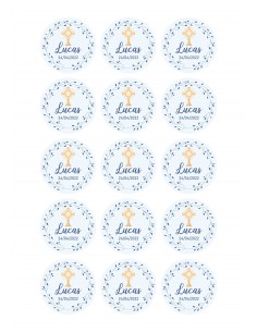 Papel de azúcar comunión...