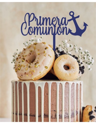 Topper Mi Primera Comunión Ancla