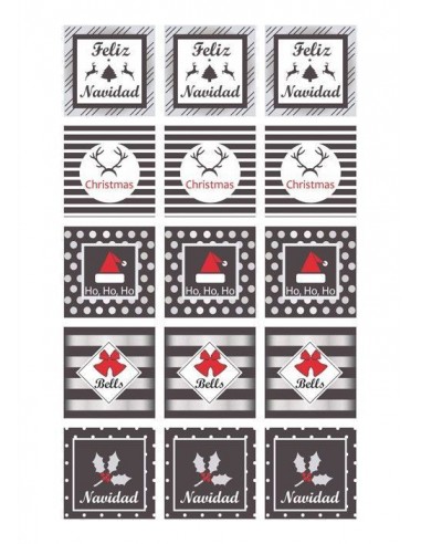 Papel de azúcar navideño para galletas