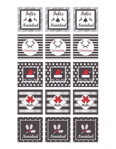 Papel de azúcar navideño para galletas