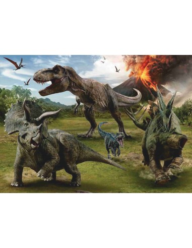 Papel de azúcar dinosaurios tarta...