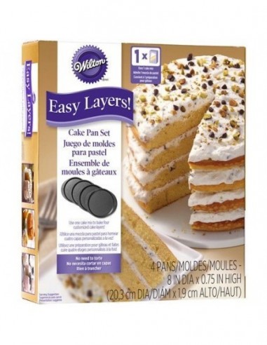 Moldes layer cake 20 cm