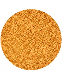 Mini Perlas de azúcar doradas