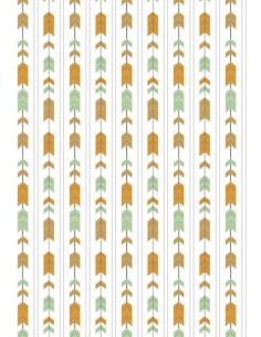 Papel de azúcar flechas aztecas