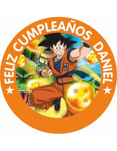 Papel de azúcar Bola de Dragón...