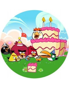 Papel de azúcar angry birds