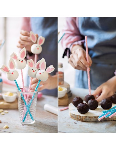 Figuras de azúcar conejos de Pascua