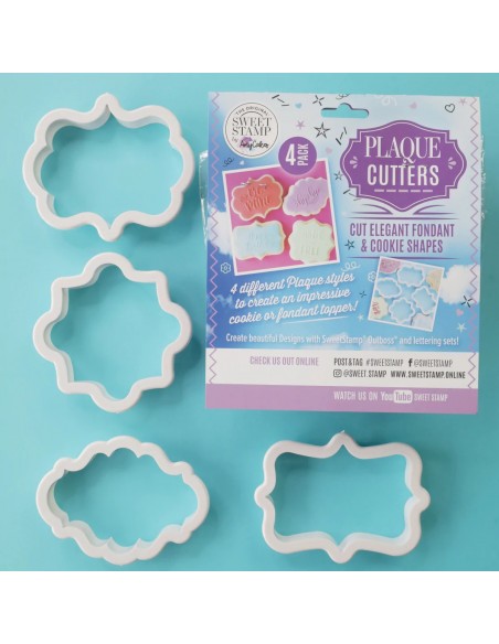 Set de 4 cortadores filigranas