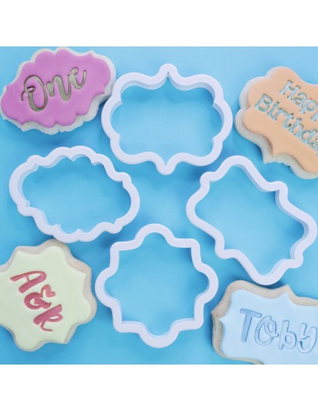 Set de 4 cortadores filigranas