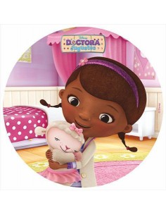 Papel de azúcar doctora juguetes