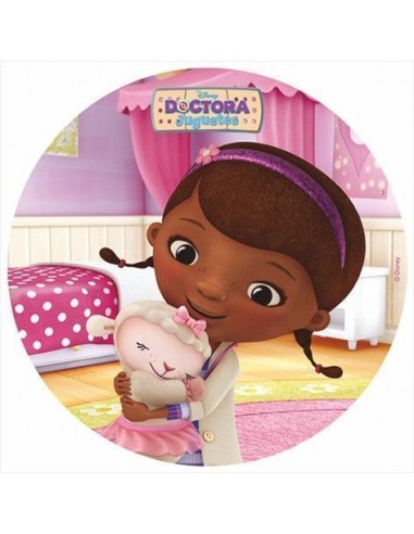 Papel de azúcar doctora juguetes